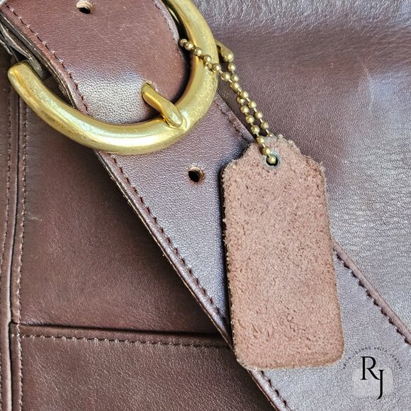 Coach Vintage - Soho Erickson Bucket Bag 4169, Mahogany - United States 1990s - Picture 3 of 16